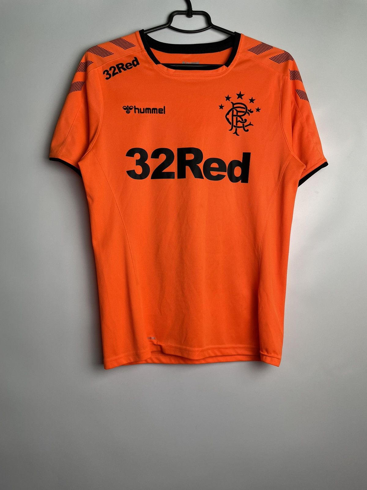 Hummel FC Glasgow Rangers Soccer Jersey Hummel Orange 32Red | Grailed