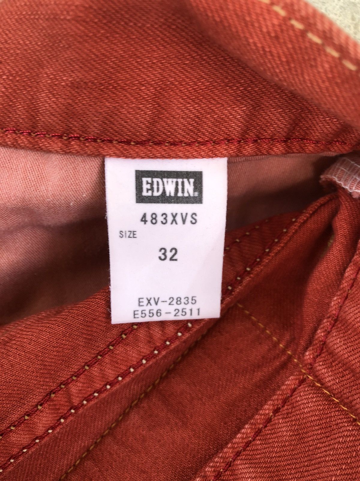 Edwin edwin exclusive vintage distressed denim jeans Size US 33 - 13 Thumbnail