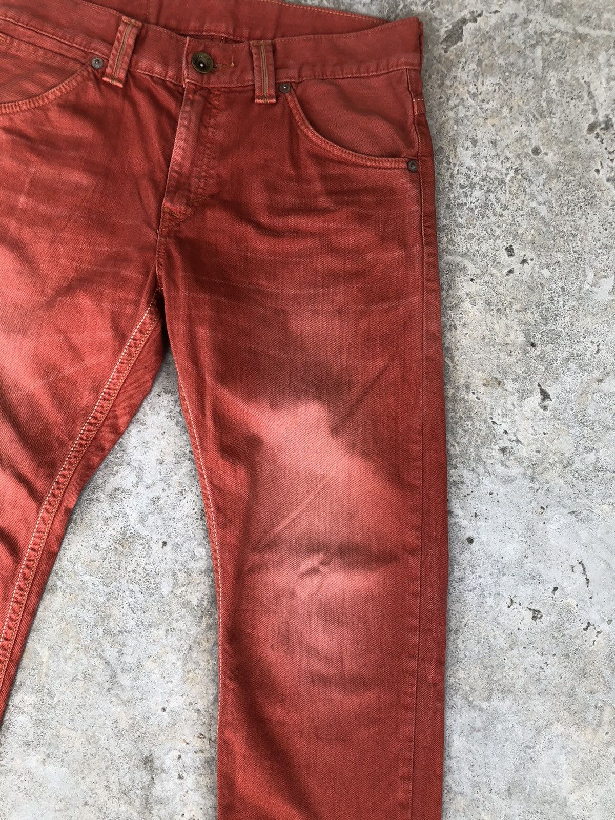 Edwin edwin exclusive vintage distressed denim jeans Size US 33 - 6 Thumbnail