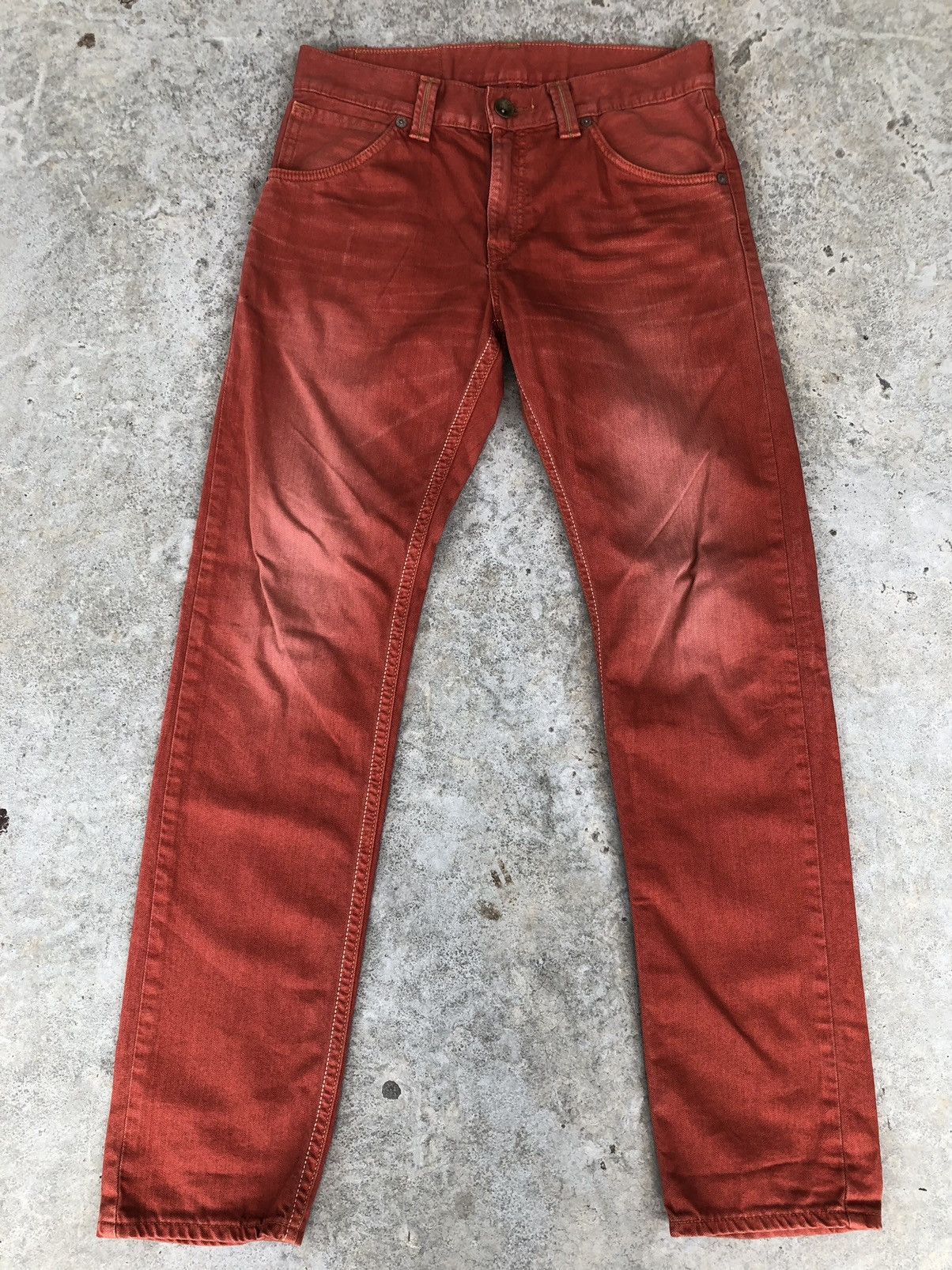 Edwin edwin exclusive vintage distressed denim jeans Size US 33 - 1 Thumbnail