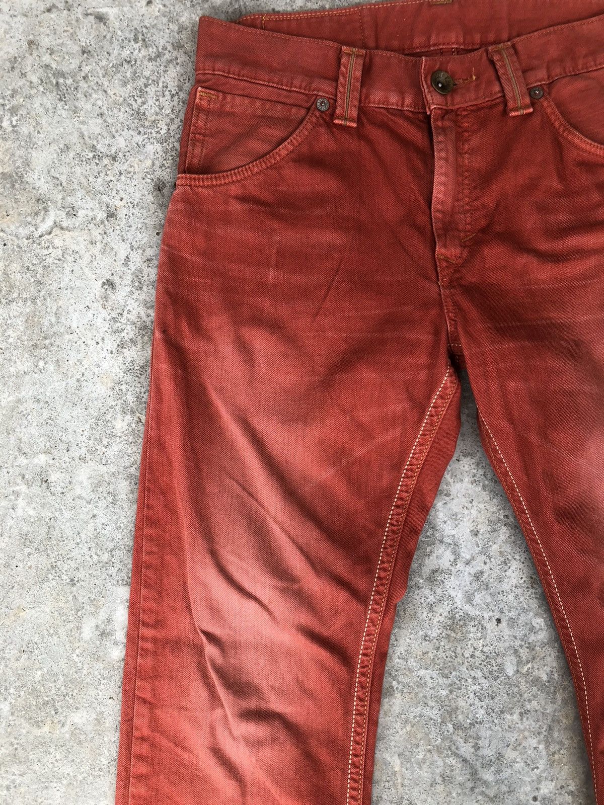 Edwin edwin exclusive vintage distressed denim jeans Size US 33 - 4 Thumbnail