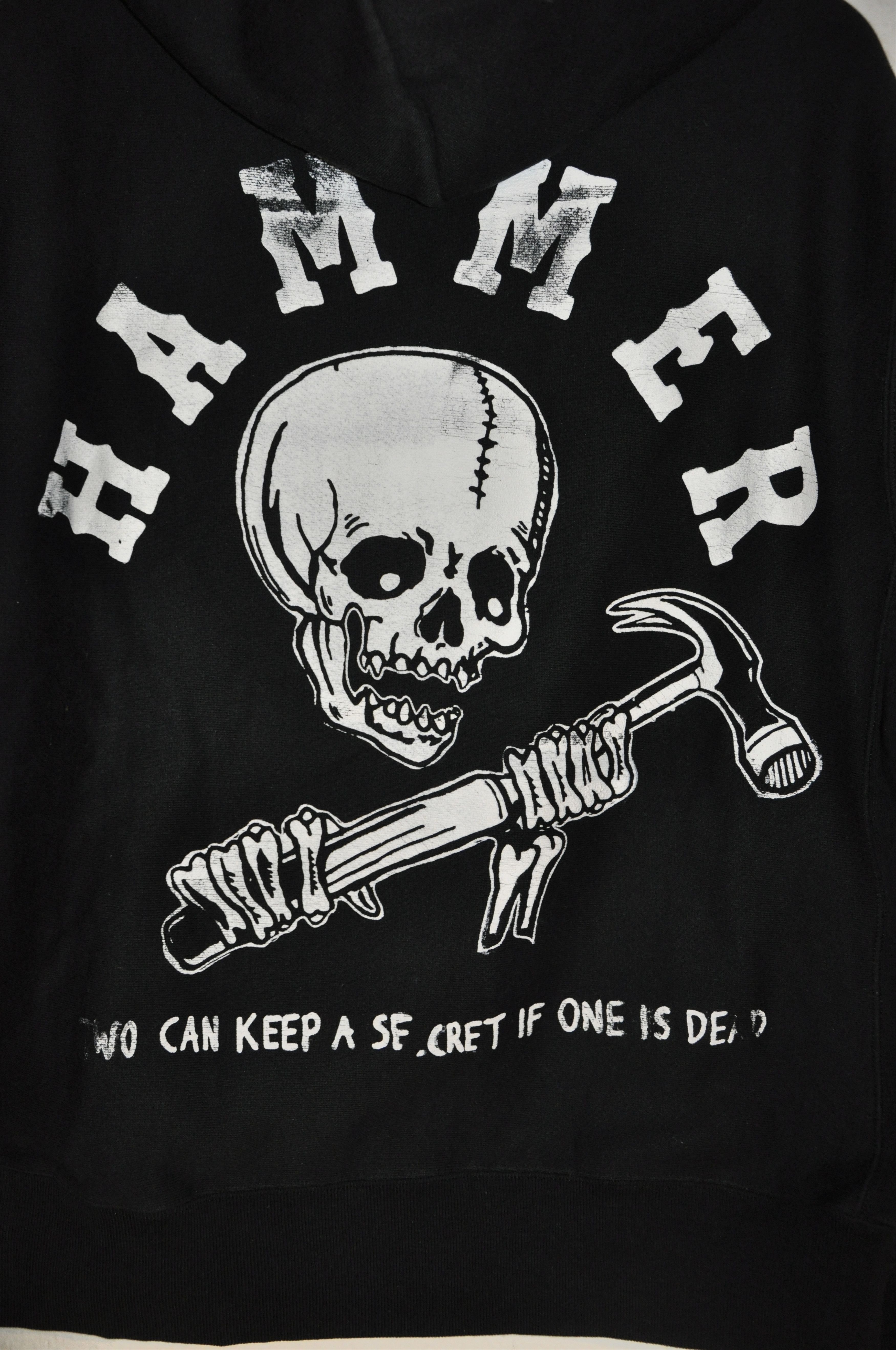 Warren Lotas Warren Lotas "Two Can Keep A Secret If One Is Dead" hoodie Size US L / EU 52-54 / 3 - 3 Thumbnail