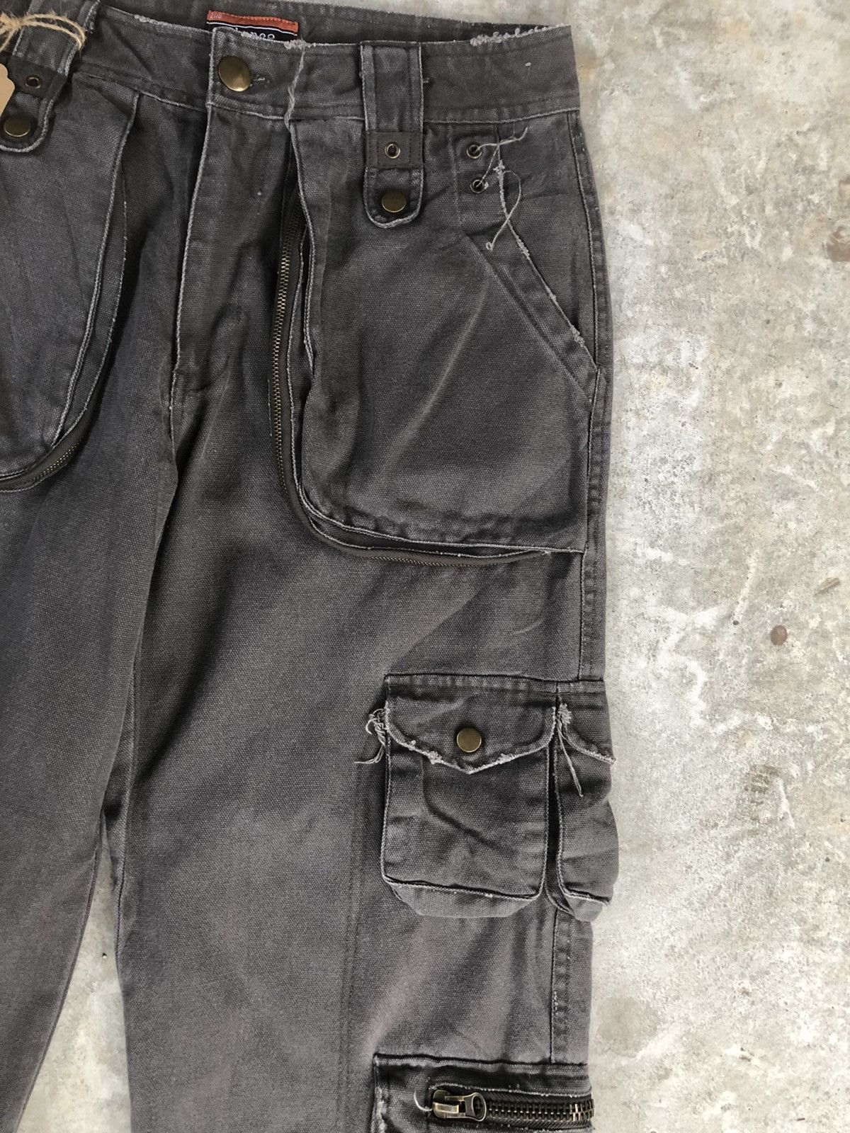 Seditionaries Rare Change Cargo Pants Tactical Multipocket Bondage Size US 31 - 5 Thumbnail