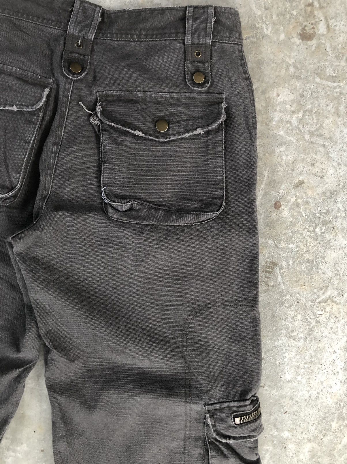 Seditionaries Rare Change Cargo Pants Tactical Multipocket Bondage Size US 31 - 11 Thumbnail
