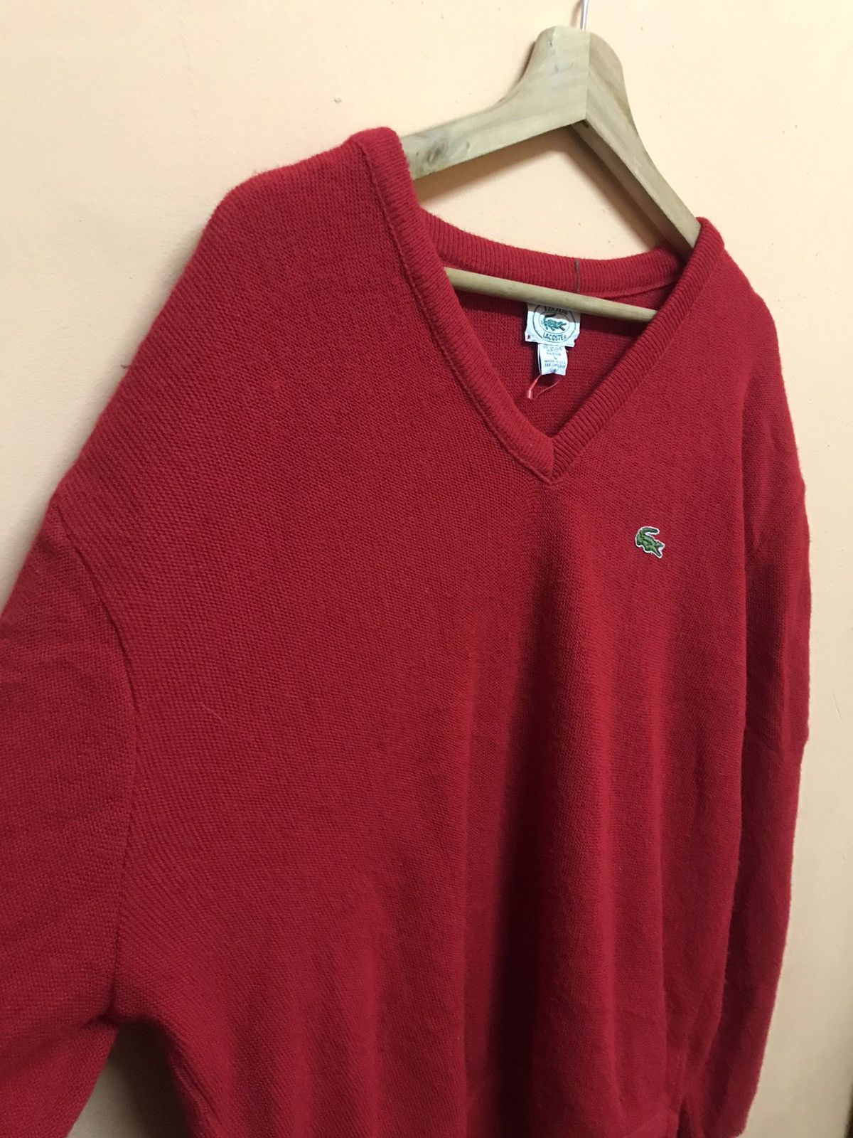 Designer × Lacoste × Vintage ‼️SIZE L‼️US MADE SWEATSHIRT IZOD LACOSTE PULLOVER NICE COLOUR Size US L / EU 52-54 / 3 - 4 Thumbnail