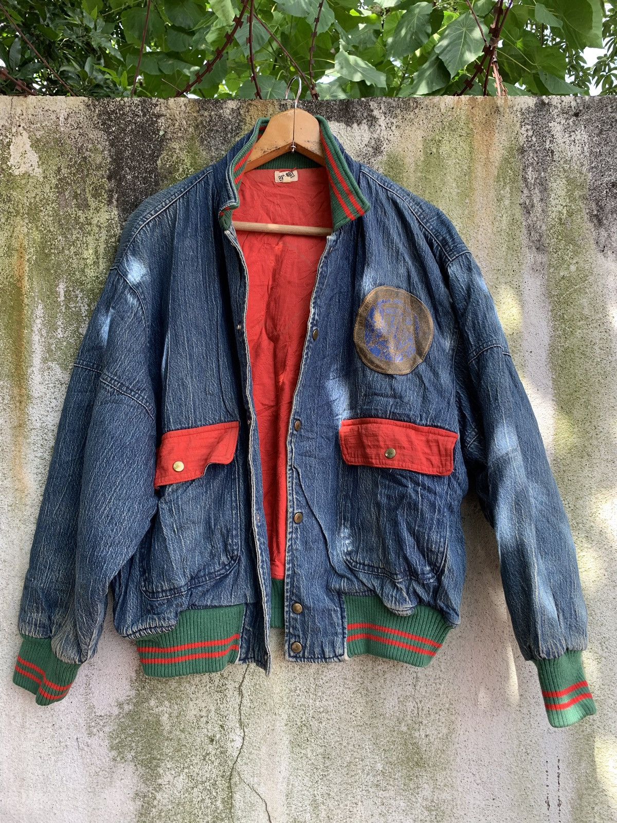 Japanese Brand × Vintage Japanesse Brand Big Boy Classic Denim Jacket London Paris NY Size US L / EU 52-54 / 3 - 1 Thumbnail