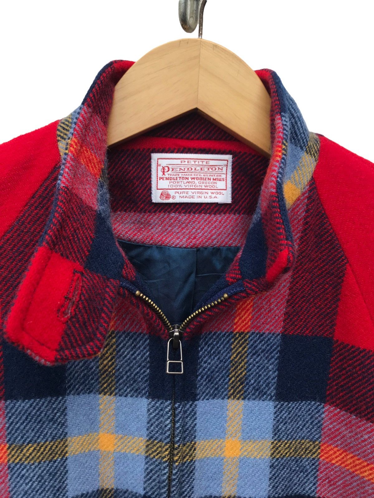 Pendleton Pendleton Usa Wool Red Checked Tartan Casual Jacket Size US S / EU 44-46 / 1 - 2 Thumbnail
