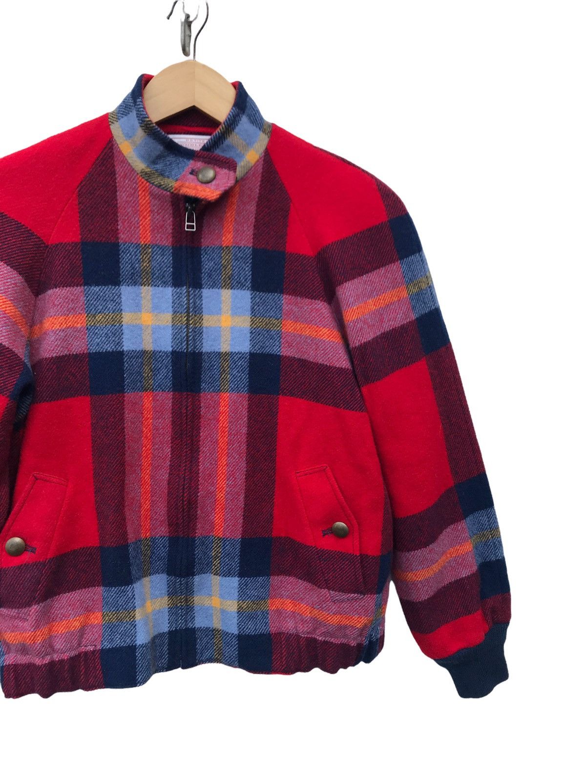 Pendleton Pendleton Usa Wool Red Checked Tartan Casual Jacket Size US S / EU 44-46 / 1 - 4 Thumbnail