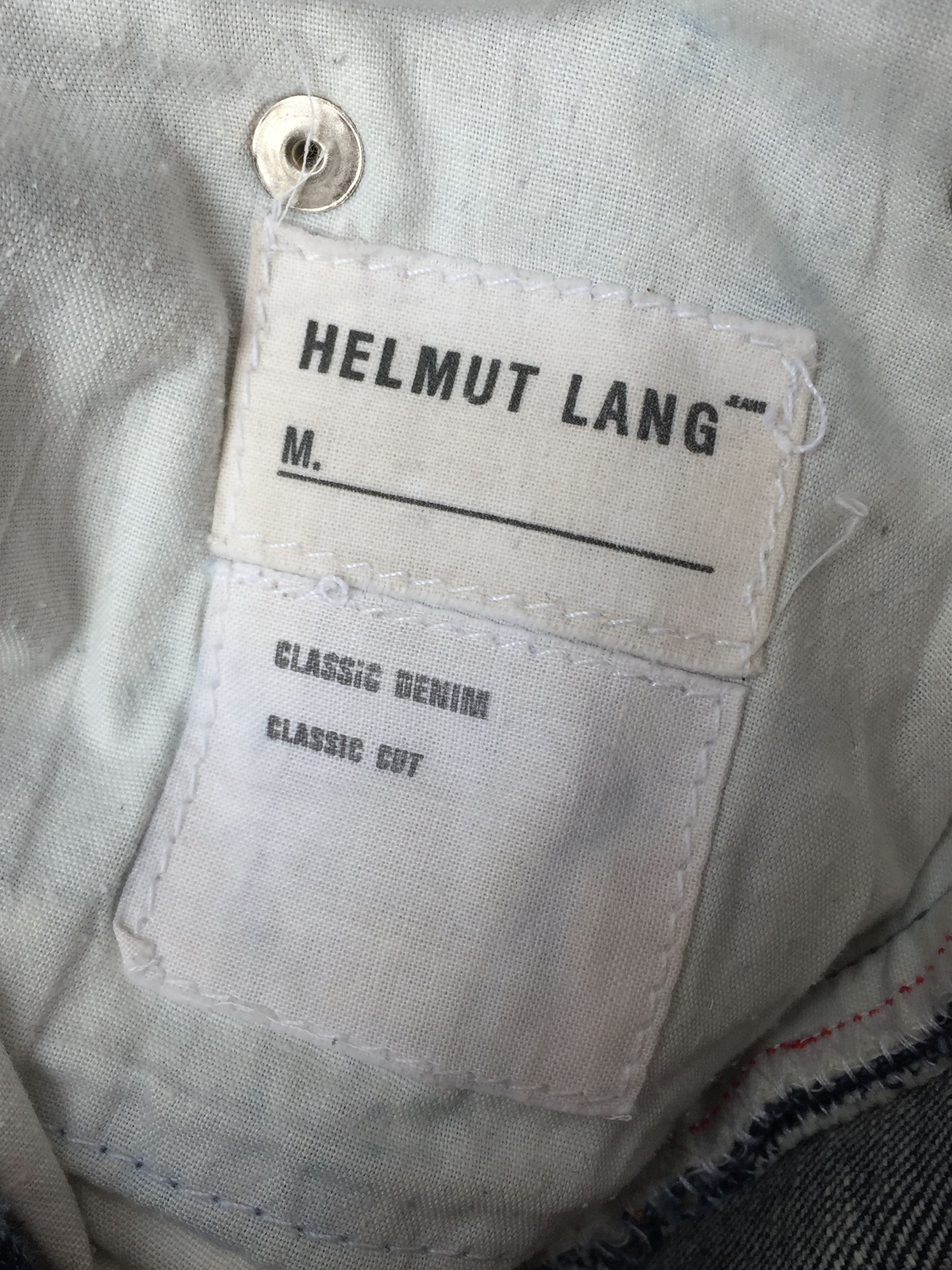 Helmut Lang Helmut Lang Archive Denim Pants Size US 30 / EU 46 - 6 Thumbnail