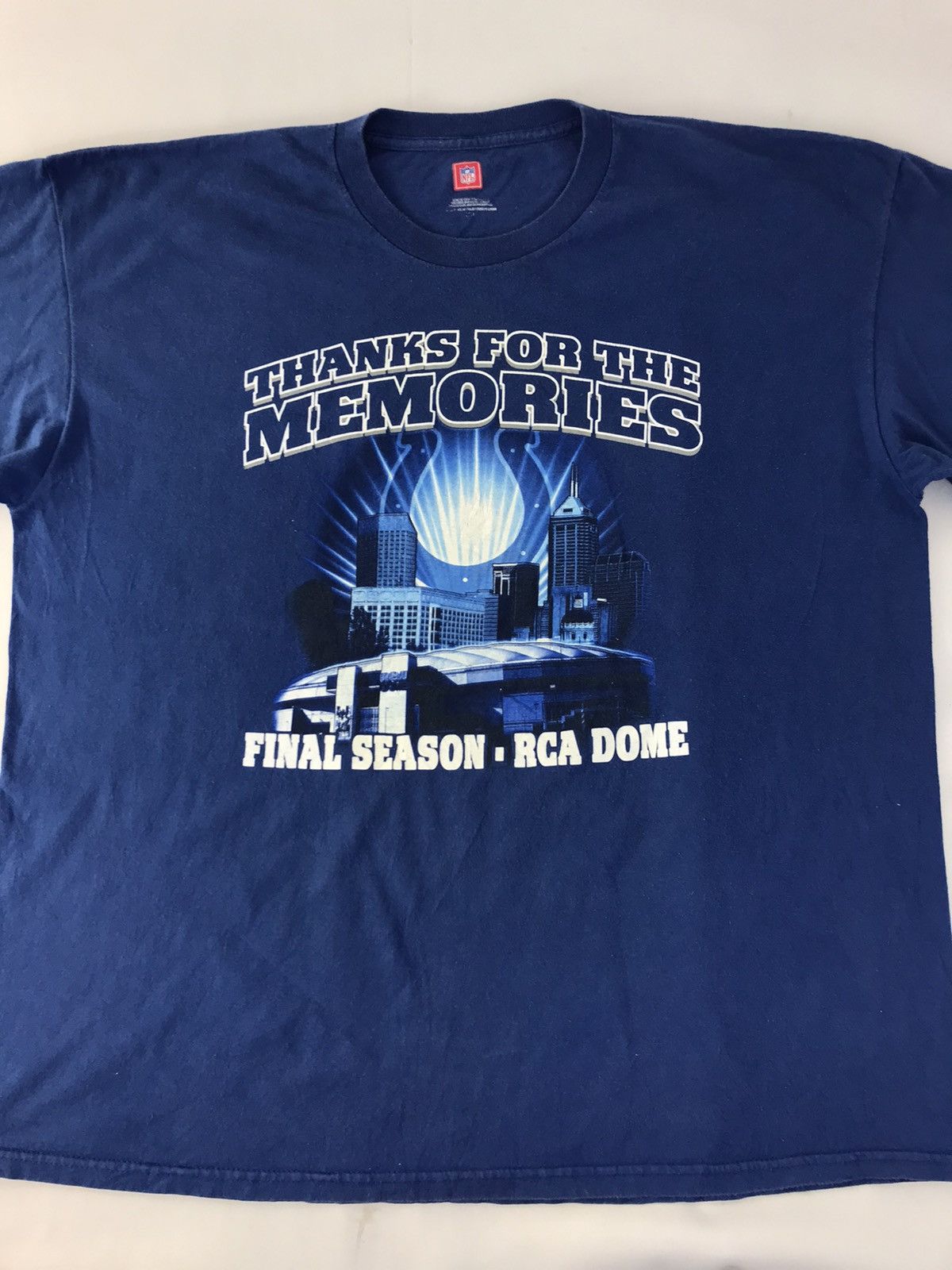 NFL Indianapolis Colts NFL Final Season Rca Dome Victory Tee Size US XL / EU 56 / 4 - 3 Thumbnail