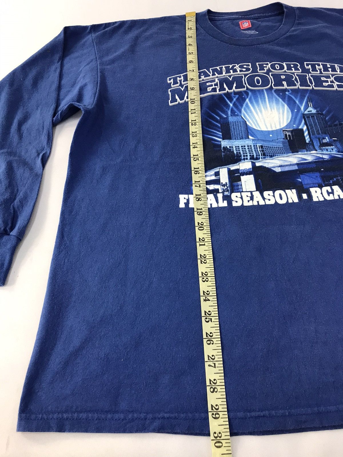 NFL Indianapolis Colts NFL Final Season Rca Dome Victory Tee Size US XL / EU 56 / 4 - 9 Thumbnail