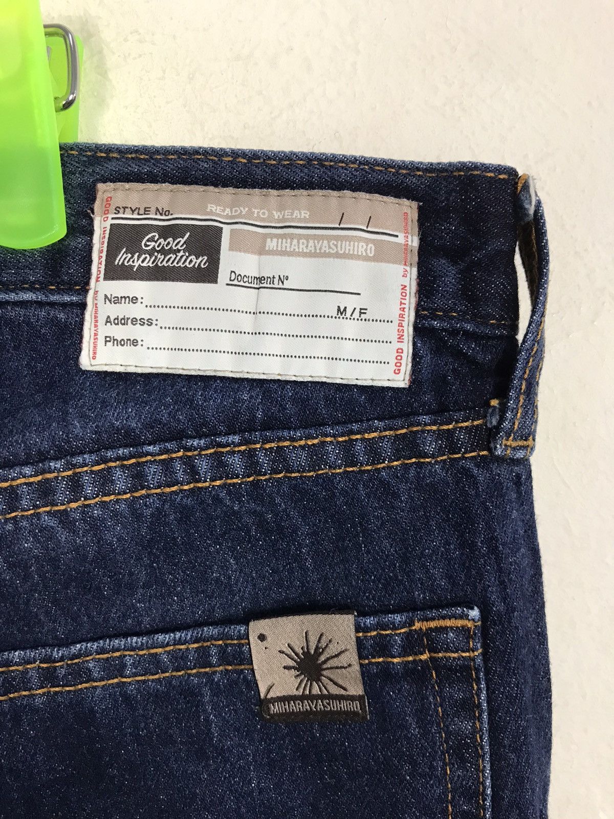 Japanese Brand Miharayasuhiro Denim Jeans Pants Indigo Trouser Size US 36 / EU 52 - 8 Thumbnail