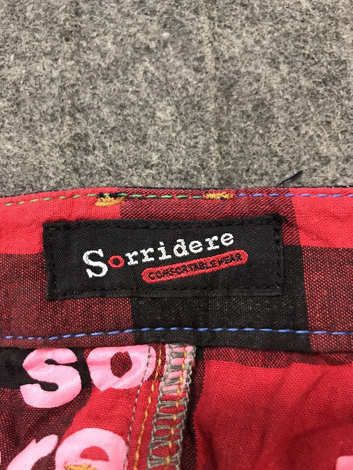 Japanese Brand Sorridere Double Waist Straight Colourfull Jeans K1149j Size US 34 / EU 50 - 8 Thumbnail