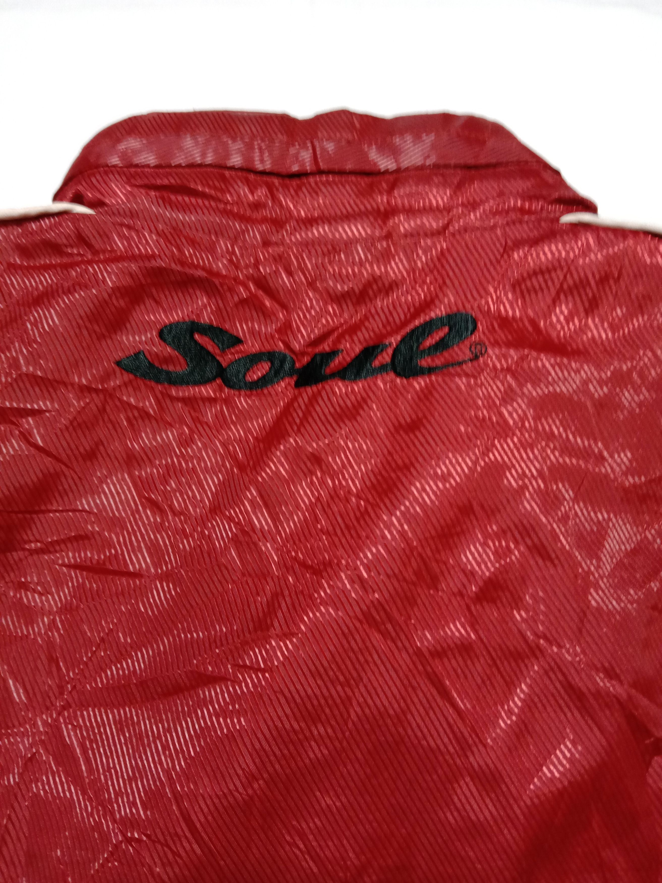 Japanese Brand × Vintage Soul Rap Hip Hop Red Windbreaker Jacket Embroidery Logo Size US XL / EU 56 / 4 - 6 Thumbnail