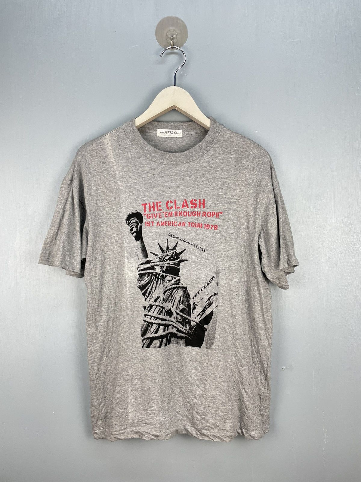Band Tees Vintage 80s The Clash punk band t shirt Size US L / EU 52-54 / 3 - 1 Thumbnail