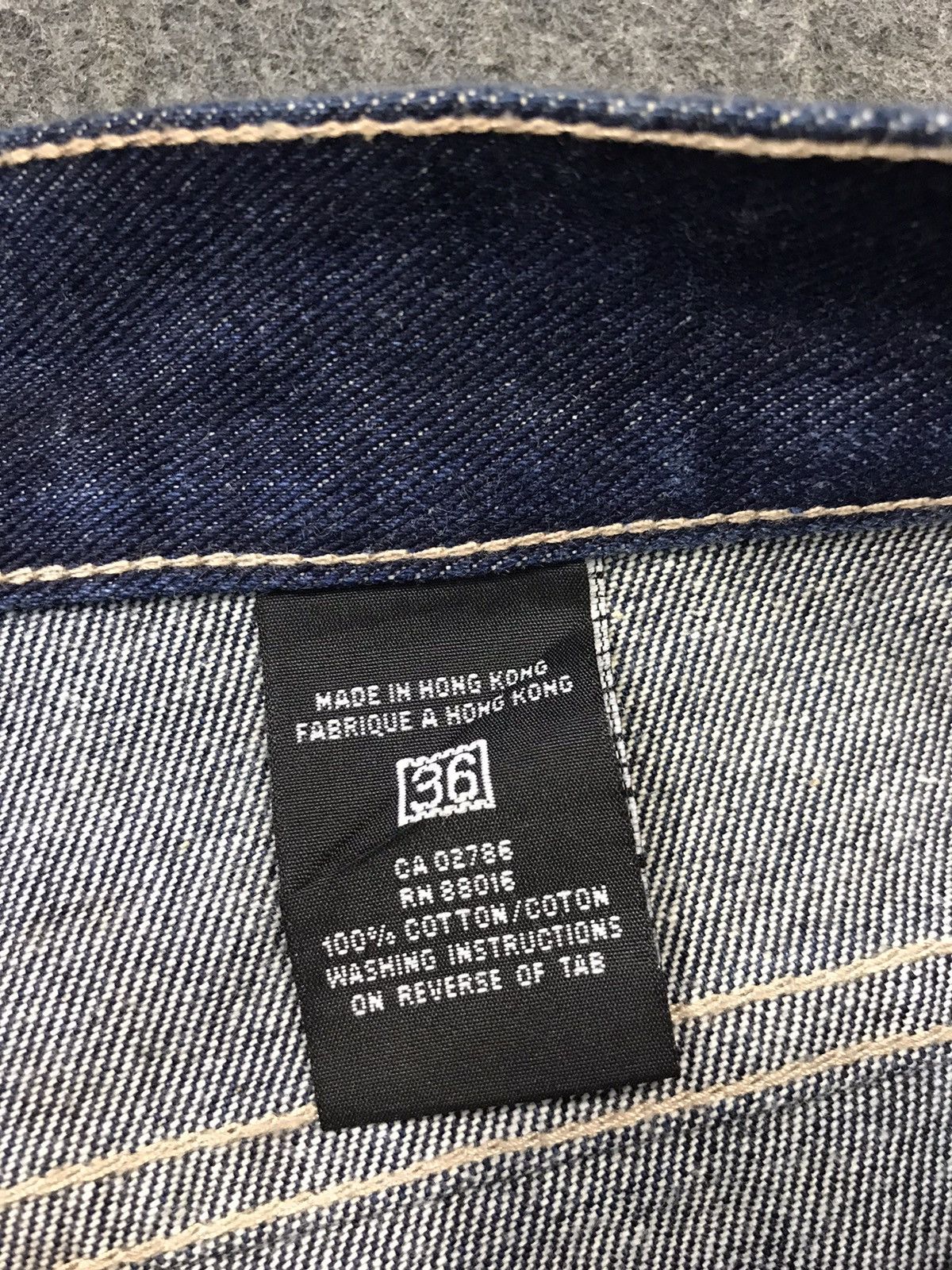 Marc Buchanan × Pelle Pelle Marc Buchanan Pelle Pelle Denim Pants Denim Big Size K1150j Size US 36 / EU 52 - 10 Thumbnail