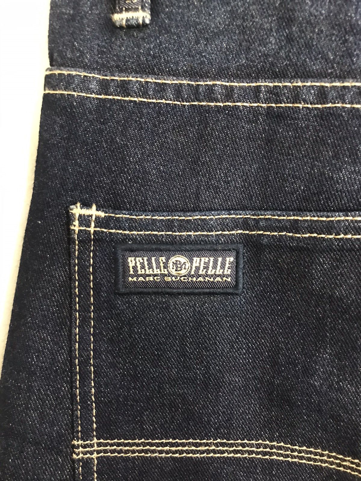 Marc Buchanan × Pelle Pelle Marc Buchanan Pelle Pelle Denim Pants Denim Big Size K1150j Size US 36 / EU 52 - 7 Thumbnail