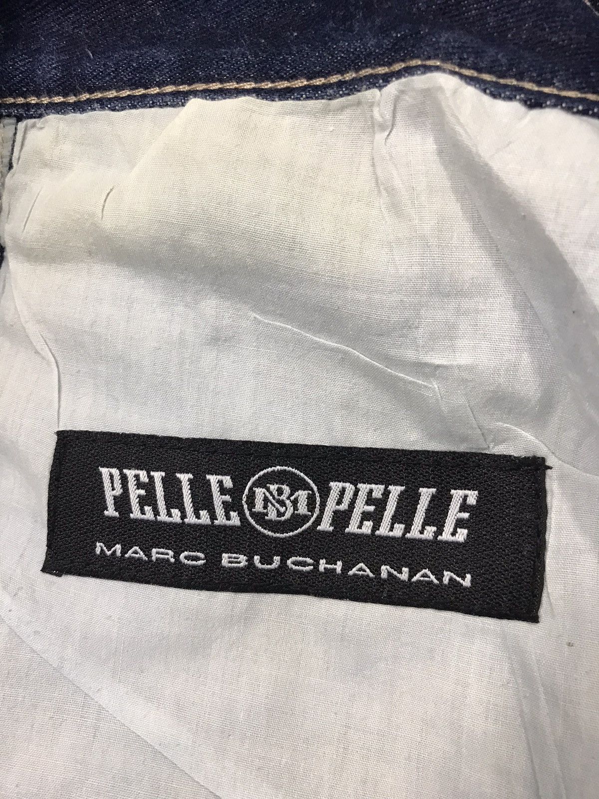Marc Buchanan × Pelle Pelle Marc Buchanan Pelle Pelle Denim Pants Denim Big Size K1150j Size US 36 / EU 52 - 12 Thumbnail