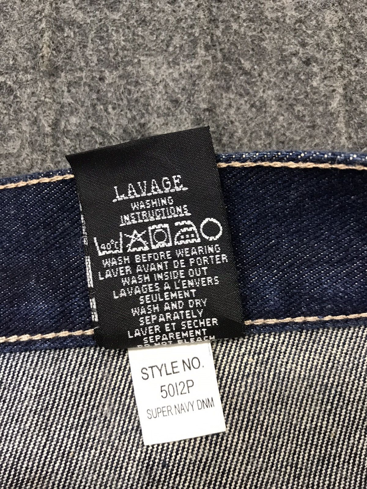 Marc Buchanan × Pelle Pelle Marc Buchanan Pelle Pelle Denim Pants Denim Big Size K1150j Size US 36 / EU 52 - 11 Thumbnail