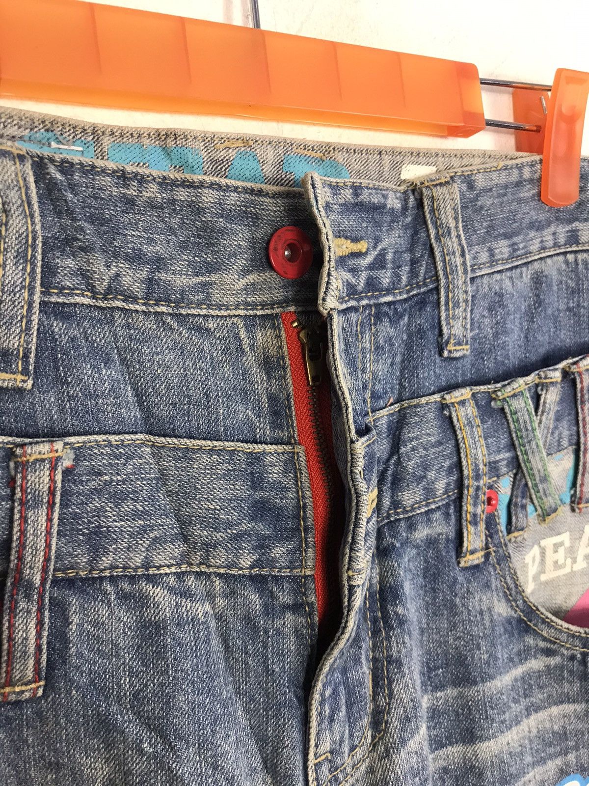 Japanese Brand × Vintage Clone Devgru Double Waist Denim Pant Jeans Unisex K1141j Size 30" / US 8 / IT 44 - 6 Thumbnail