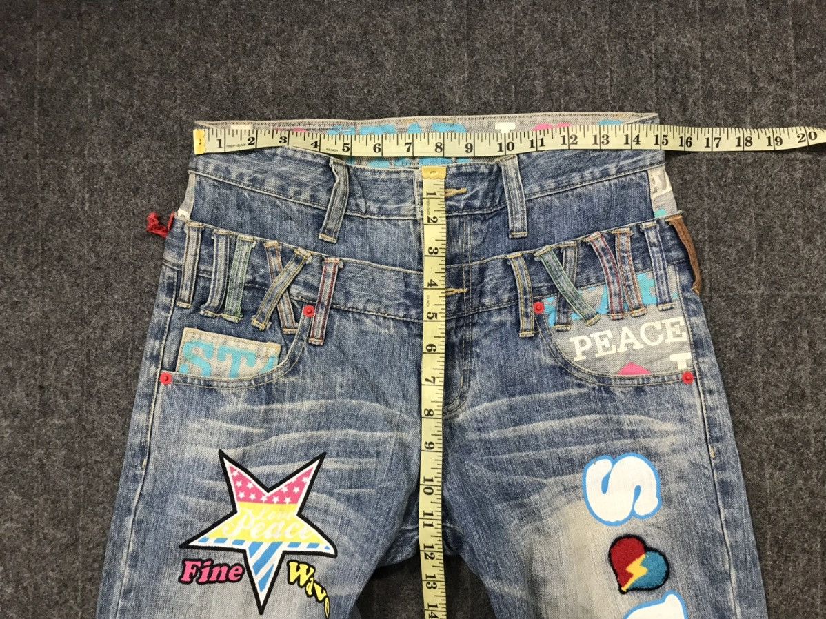 Japanese Brand × Vintage Clone Devgru Double Waist Denim Pant Jeans Unisex K1141j Size 30" / US 8 / IT 44 - 10 Thumbnail