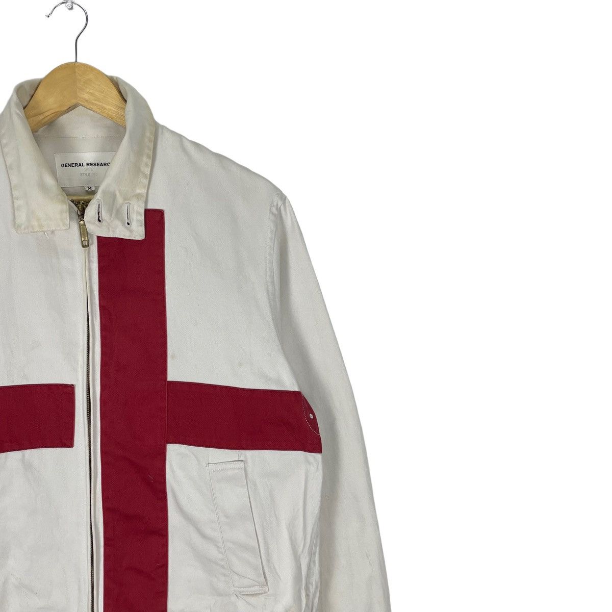 General Research ❄️GENERAL RESEARCH 1998 ENGLAND FLAG JACKET Size US M / EU 48-50 / 2 - 3 Thumbnail