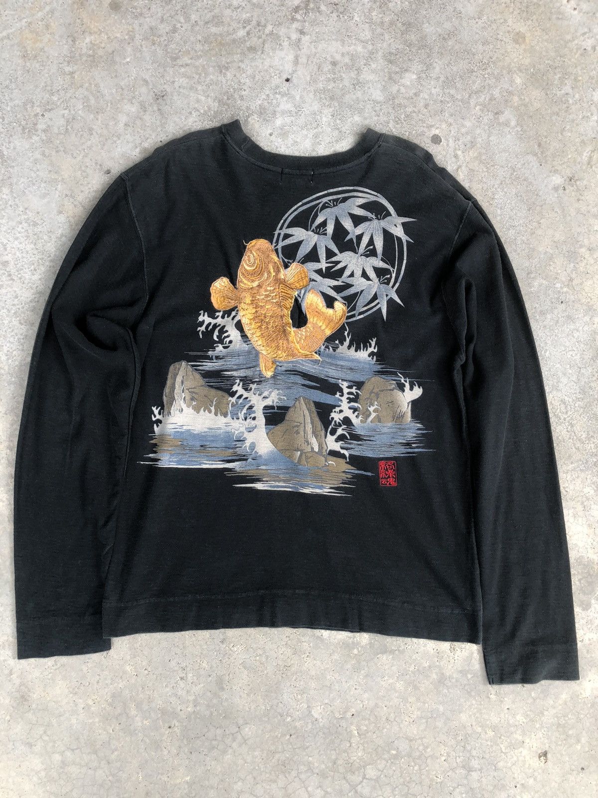 Japanese Gumu Embroidered