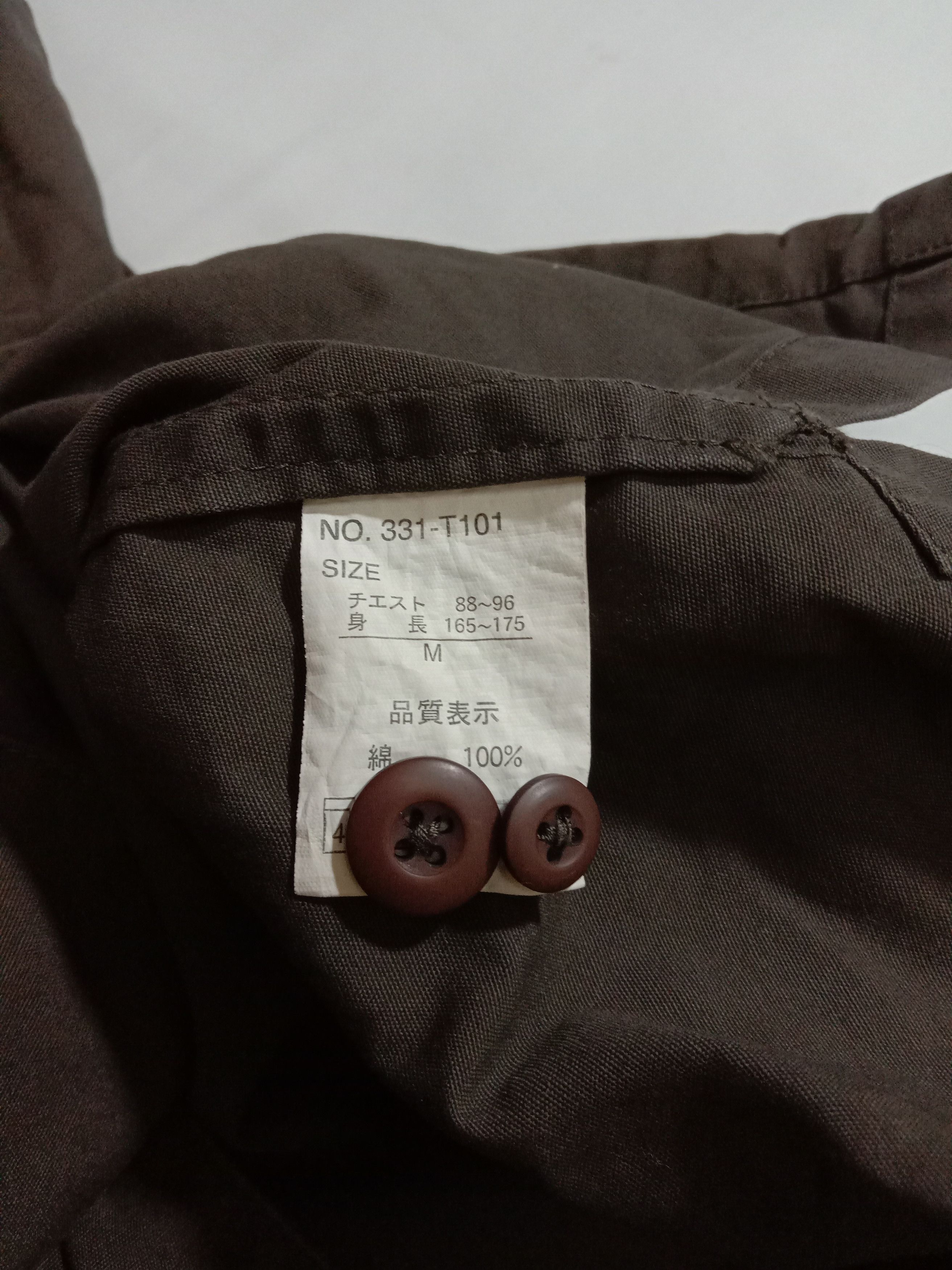 Japanese Brand CENTER CLEASE Work Wear Jacket Hype Style Military Size US M / EU 48-50 / 2 - 5 Thumbnail