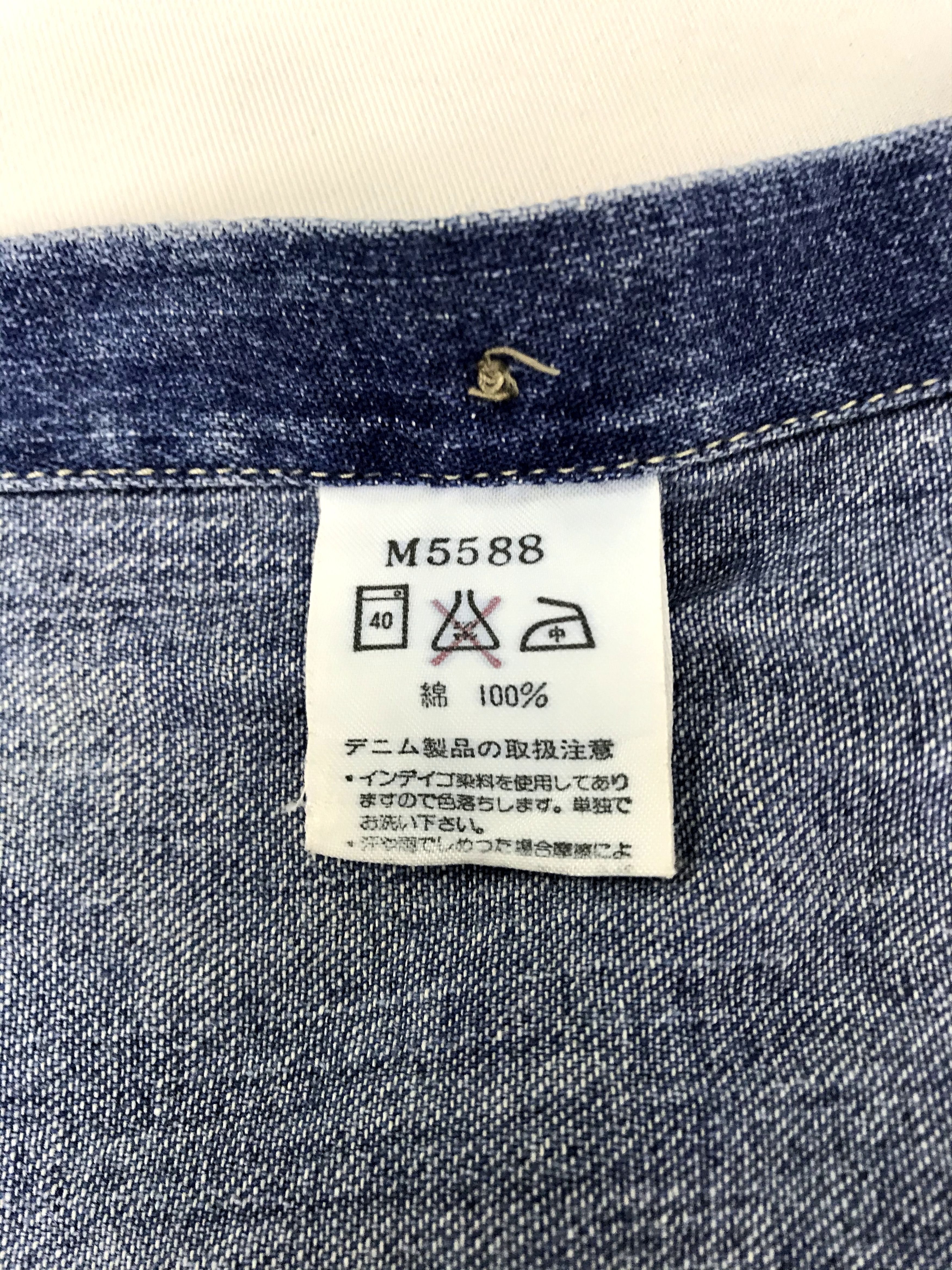 Vintage × Wrangler Rare Vintage Wrangler Indigo Denim Jeans Western Flannel Size US XL / EU 56 / 4 - 8 Thumbnail