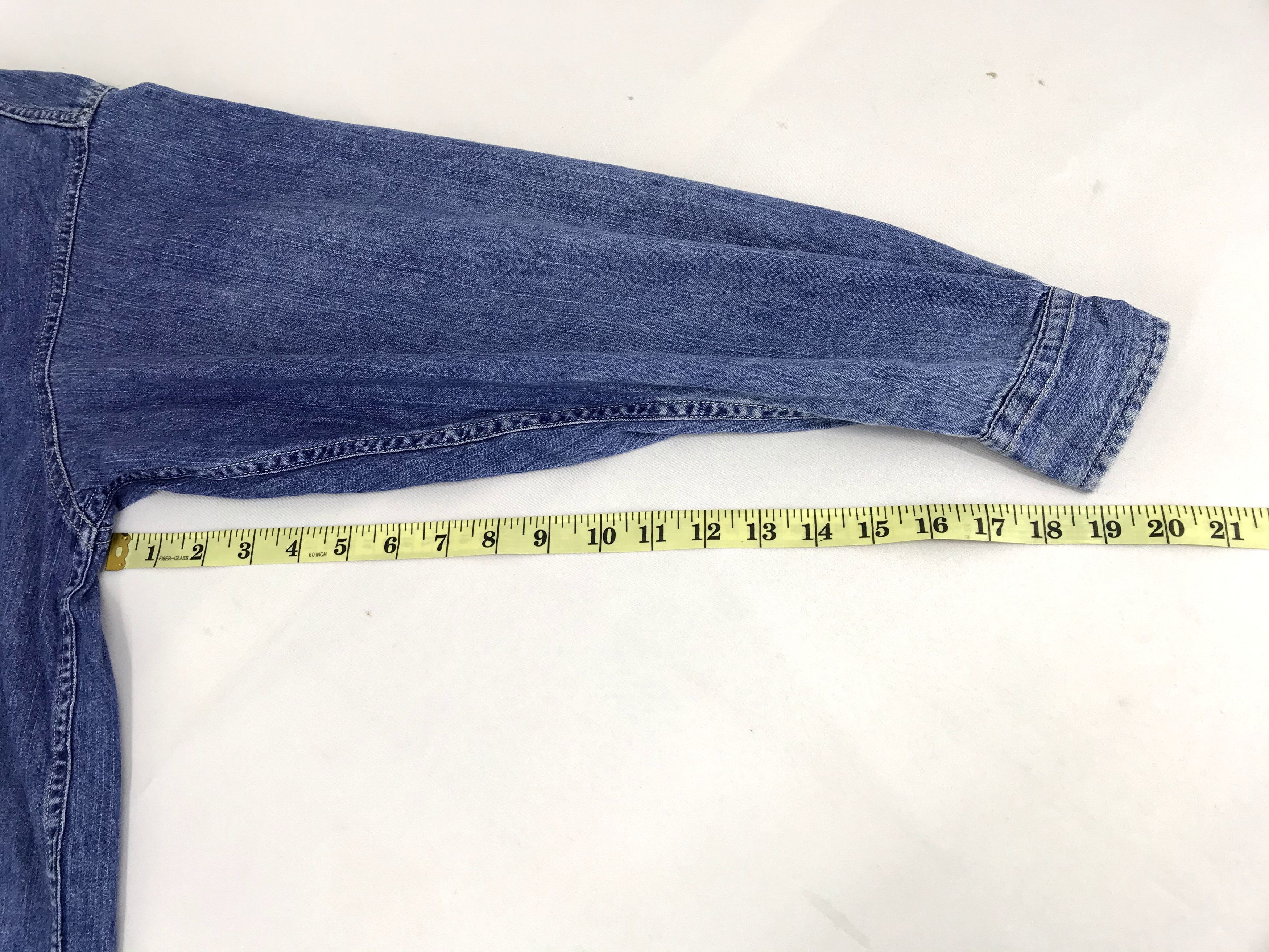 Vintage × Wrangler Rare Vintage Wrangler Indigo Denim Jeans Western Flannel Size US XL / EU 56 / 4 - 12 Thumbnail