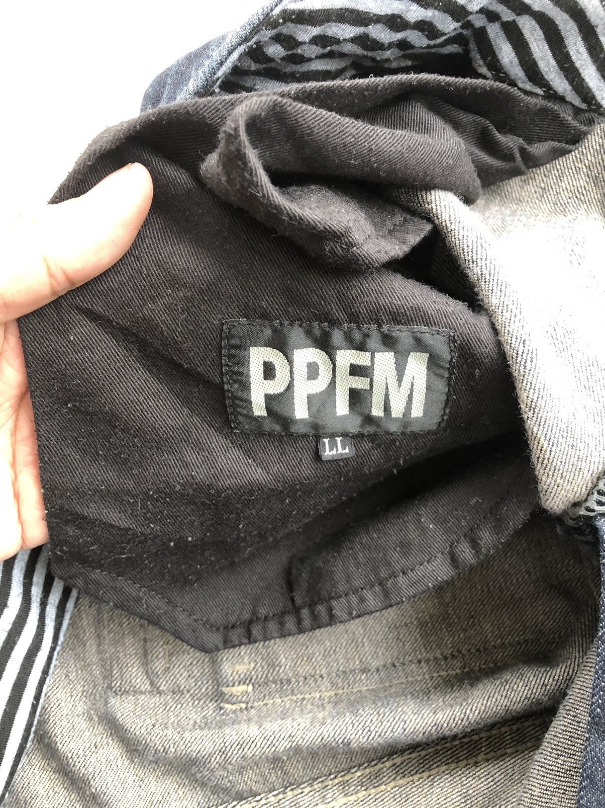 PPFM PPFM Destruct Distressed Jeans Size US 35 - 16 Thumbnail