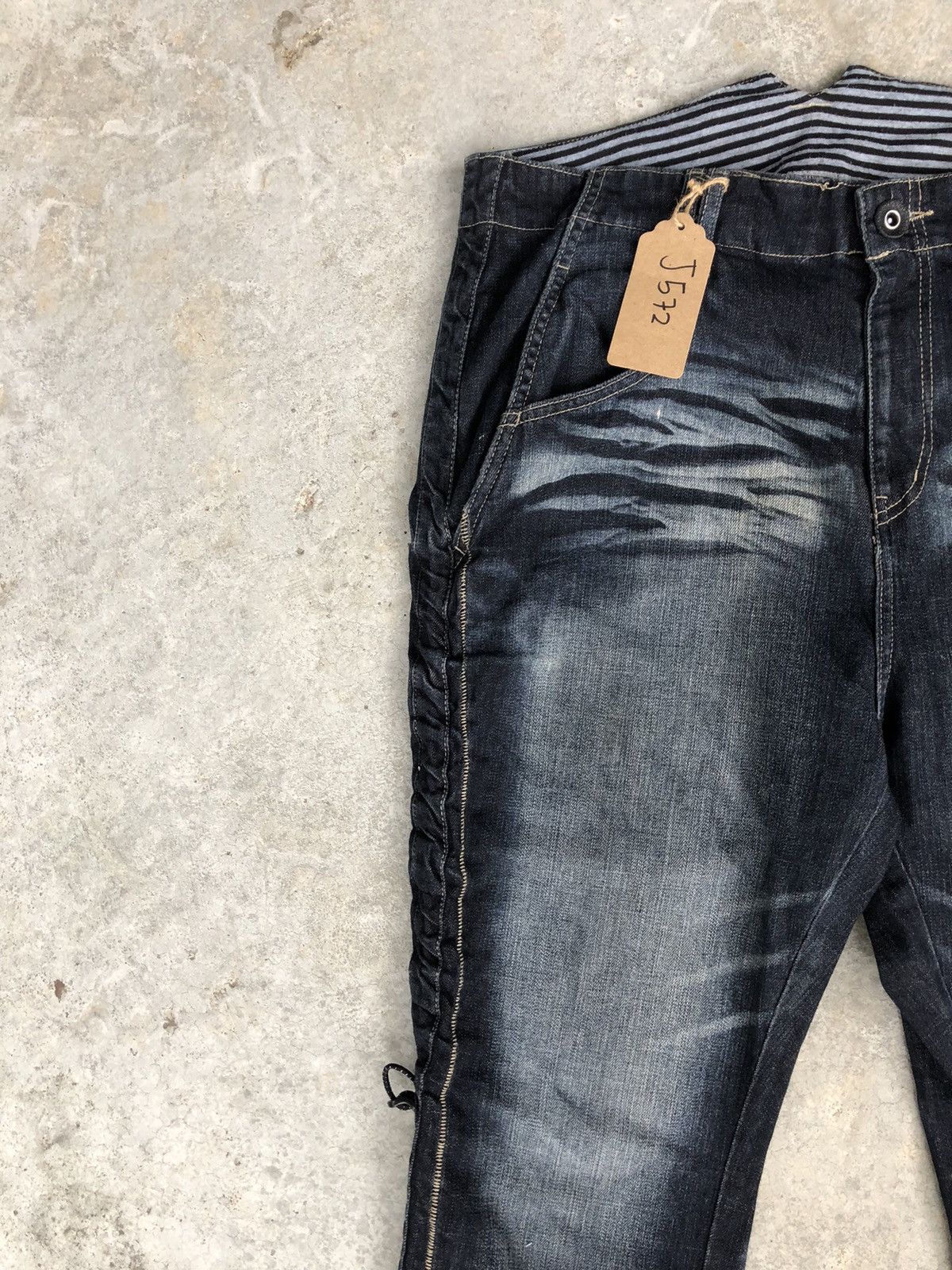 PPFM PPFM Destruct Distressed Jeans Size US 35 - 5 Thumbnail