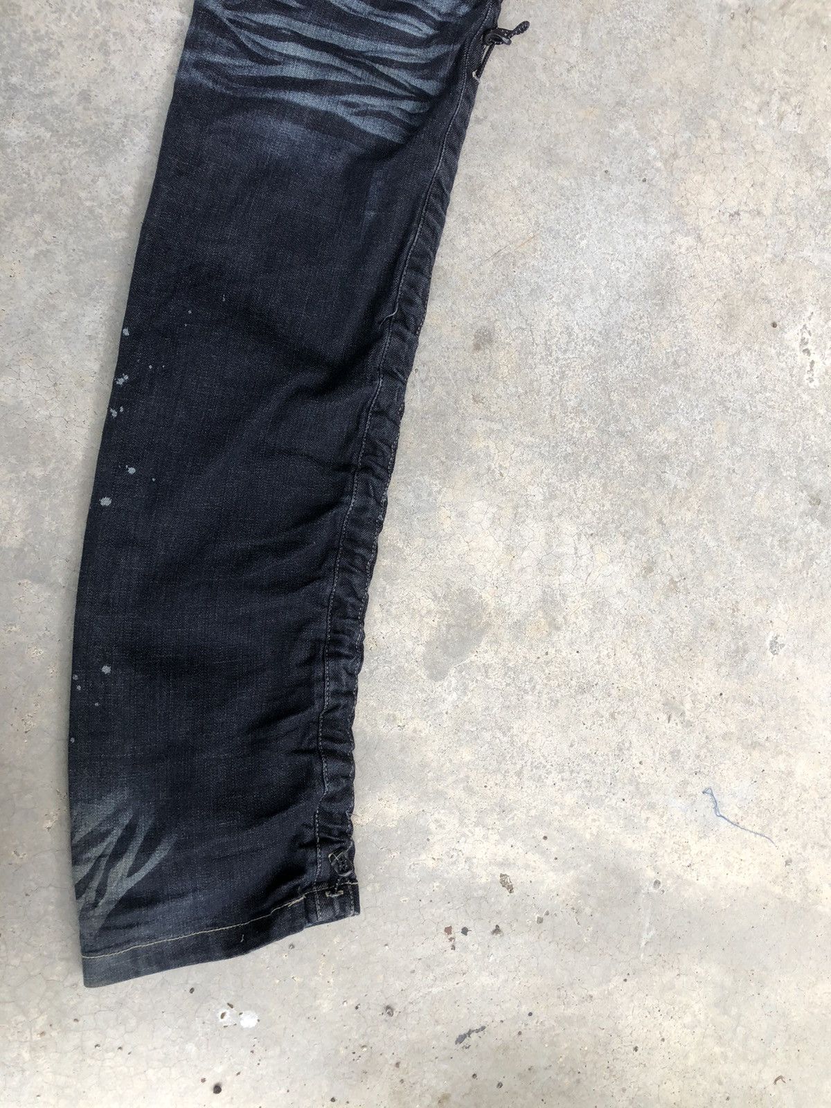 PPFM PPFM Destruct Distressed Jeans Size US 35 - 11 Thumbnail