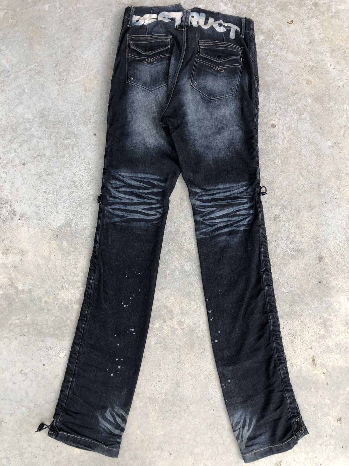 PPFM PPFM Destruct Distressed Jeans Size US 35 - 2 Thumbnail