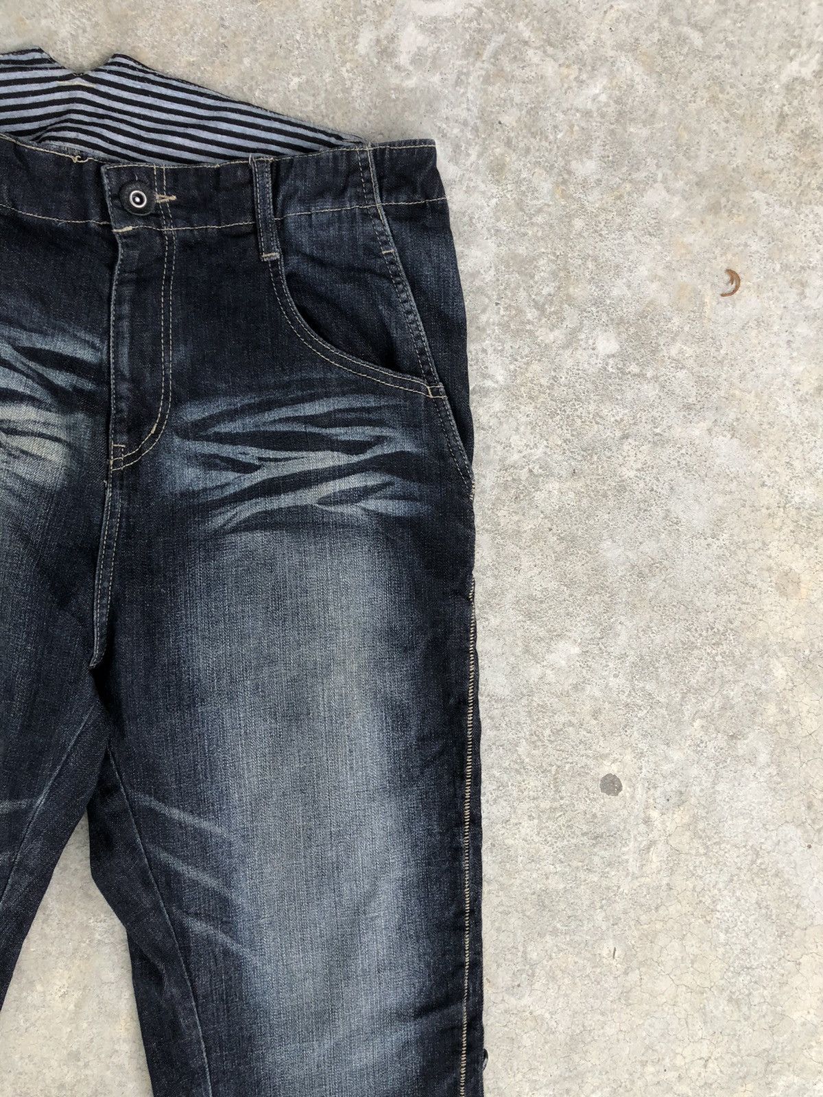 PPFM PPFM Destruct Distressed Jeans Size US 35 - 6 Thumbnail