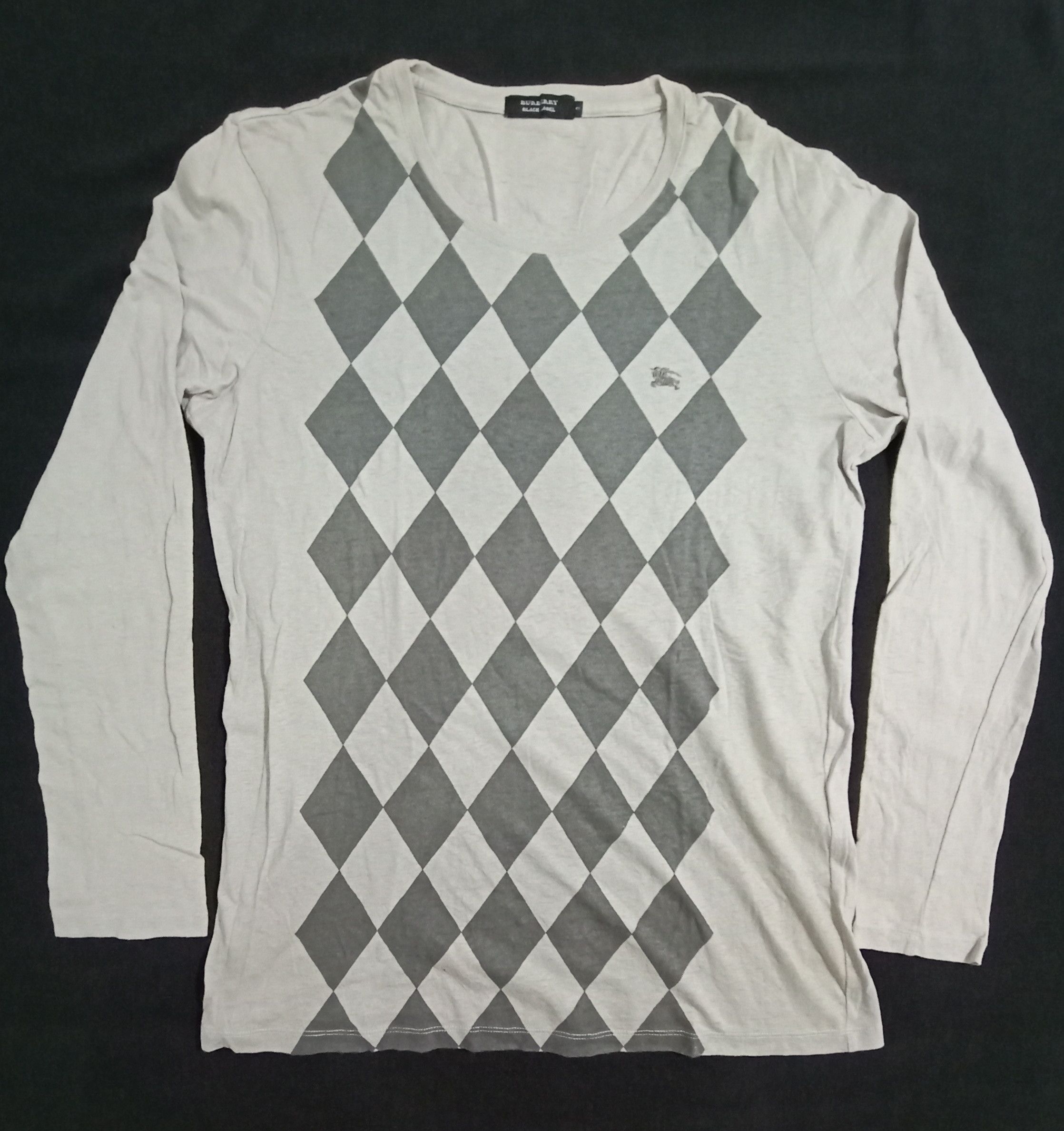 image of Burberry Black Label Unisex Tee, Men's (Size Small)