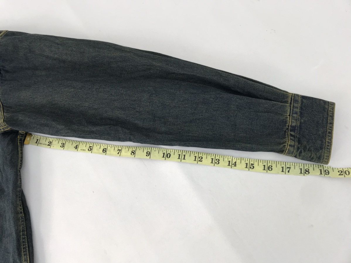 Vintage B Design Western Denim Jeans Patchwork Jacket Button Up Size US L / EU 52-54 / 3 - 11 Thumbnail