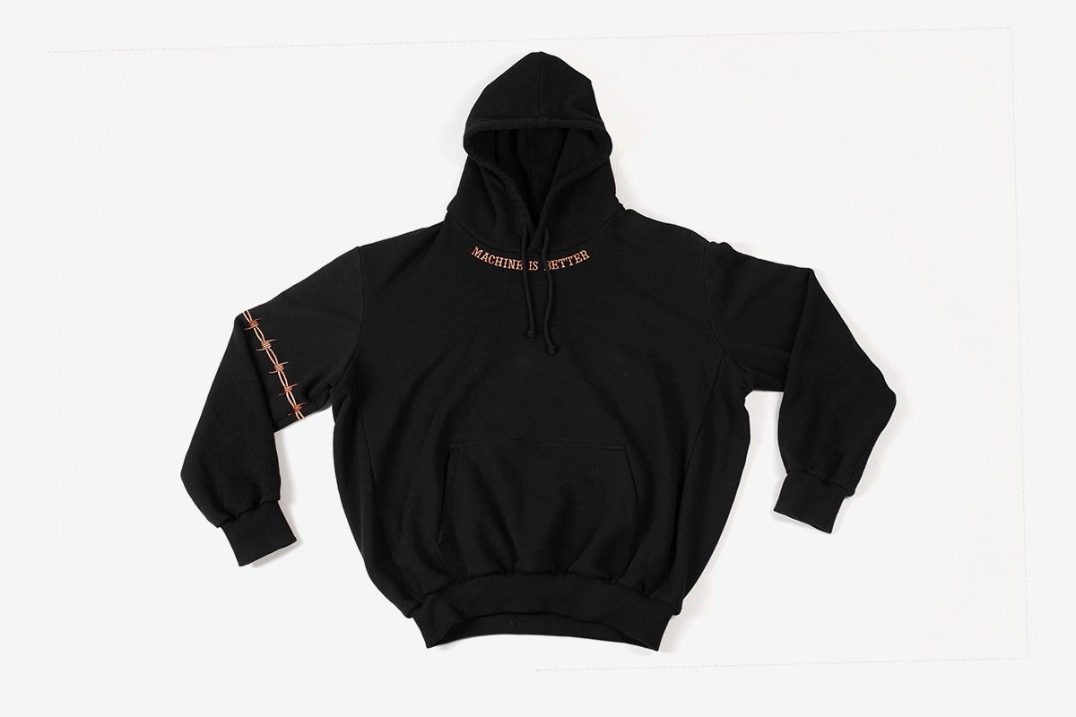 Warren Lotas Warren Lotas "Machine Is Better" Hoodie Size US M / EU 48-50 / 2 - 2 Thumbnail