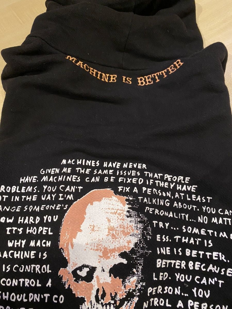Warren Lotas Warren Lotas "Machine Is Better" Hoodie Size US M / EU 48-50 / 2 - 15 Thumbnail