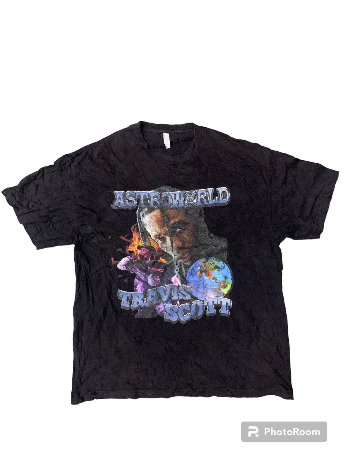 Rap Tees Nice Travis Scott T Shirt Size US XL / EU 56 / 4 - 1 Thumbnail