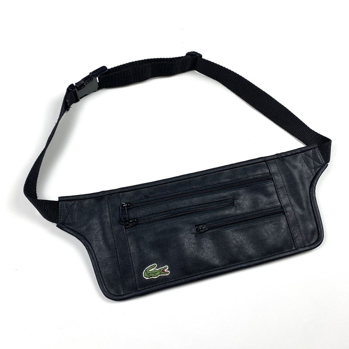 Lacoste 90’s Vintage Lacoste Leather Bag Messenger Size ONE SIZE - 2 Thumbnail