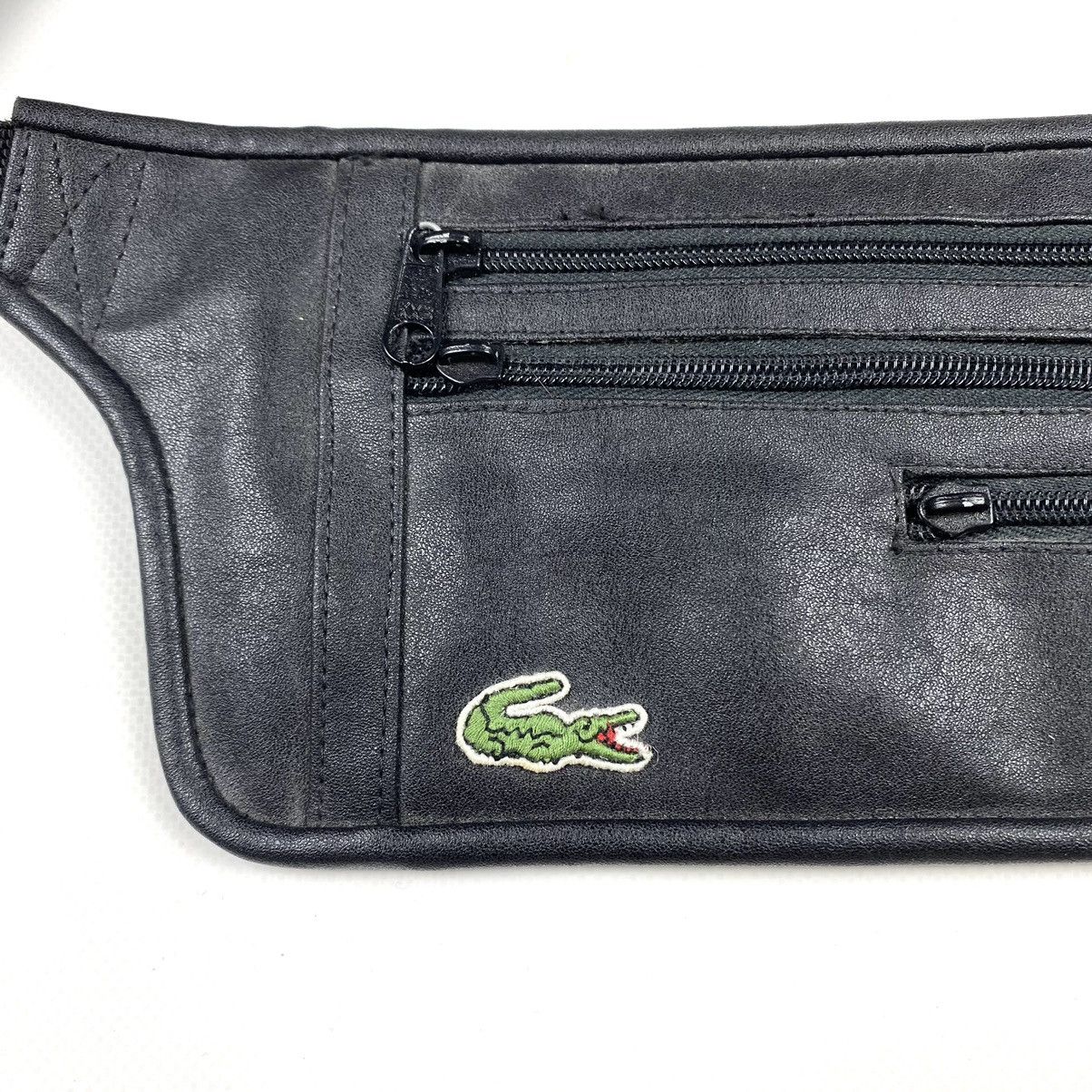 Lacoste 90’s Vintage Lacoste Leather Bag Messenger Size ONE SIZE - 4 Thumbnail