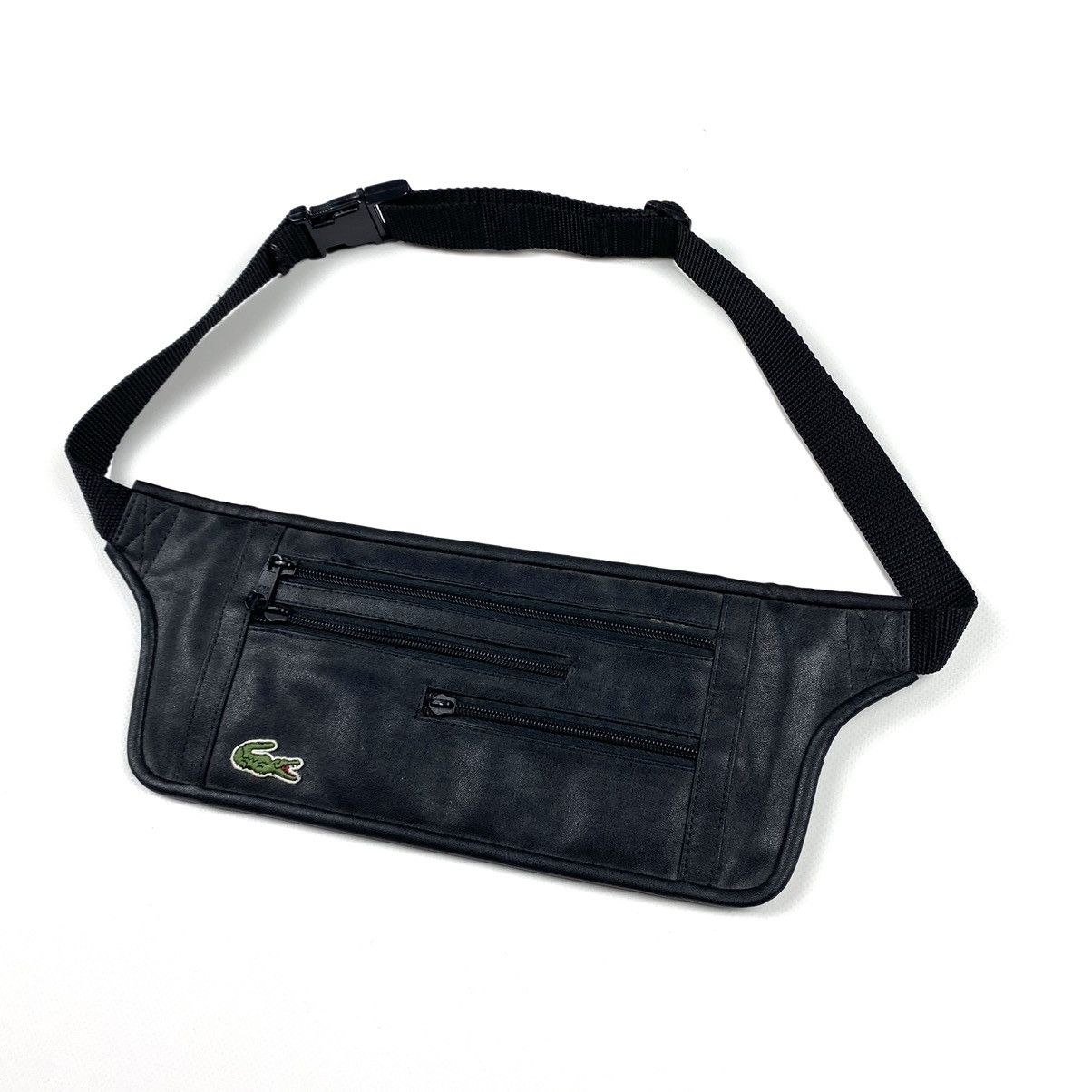 Lacoste 90’s Vintage Lacoste Leather Bag Messenger Size ONE SIZE - 3 Thumbnail