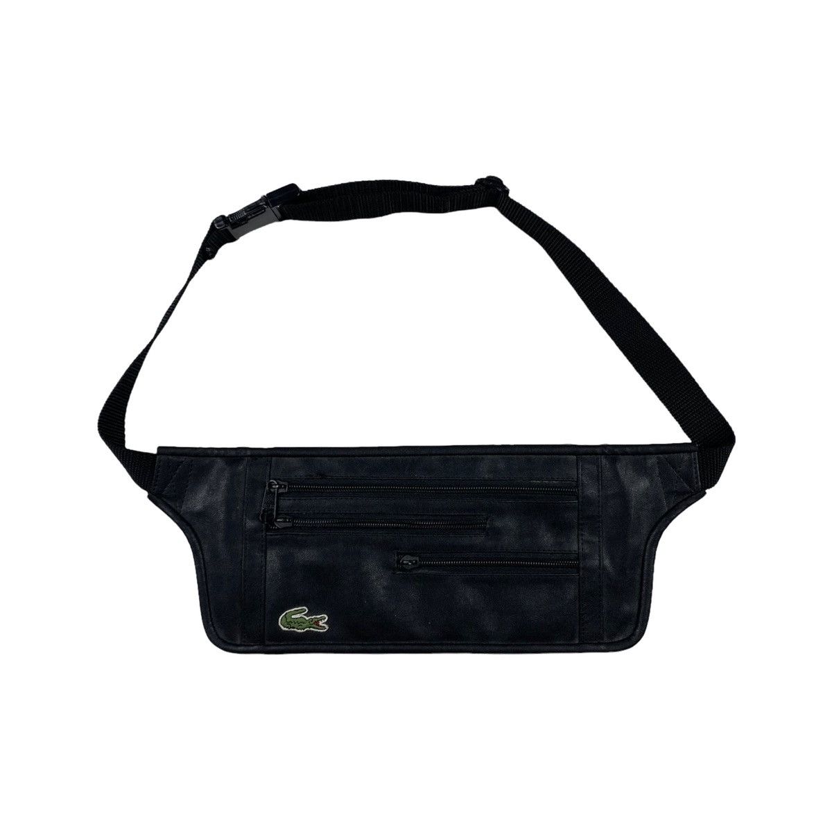 Lacoste 90’s Vintage Lacoste Leather Bag Messenger Size ONE SIZE - 1 Thumbnail