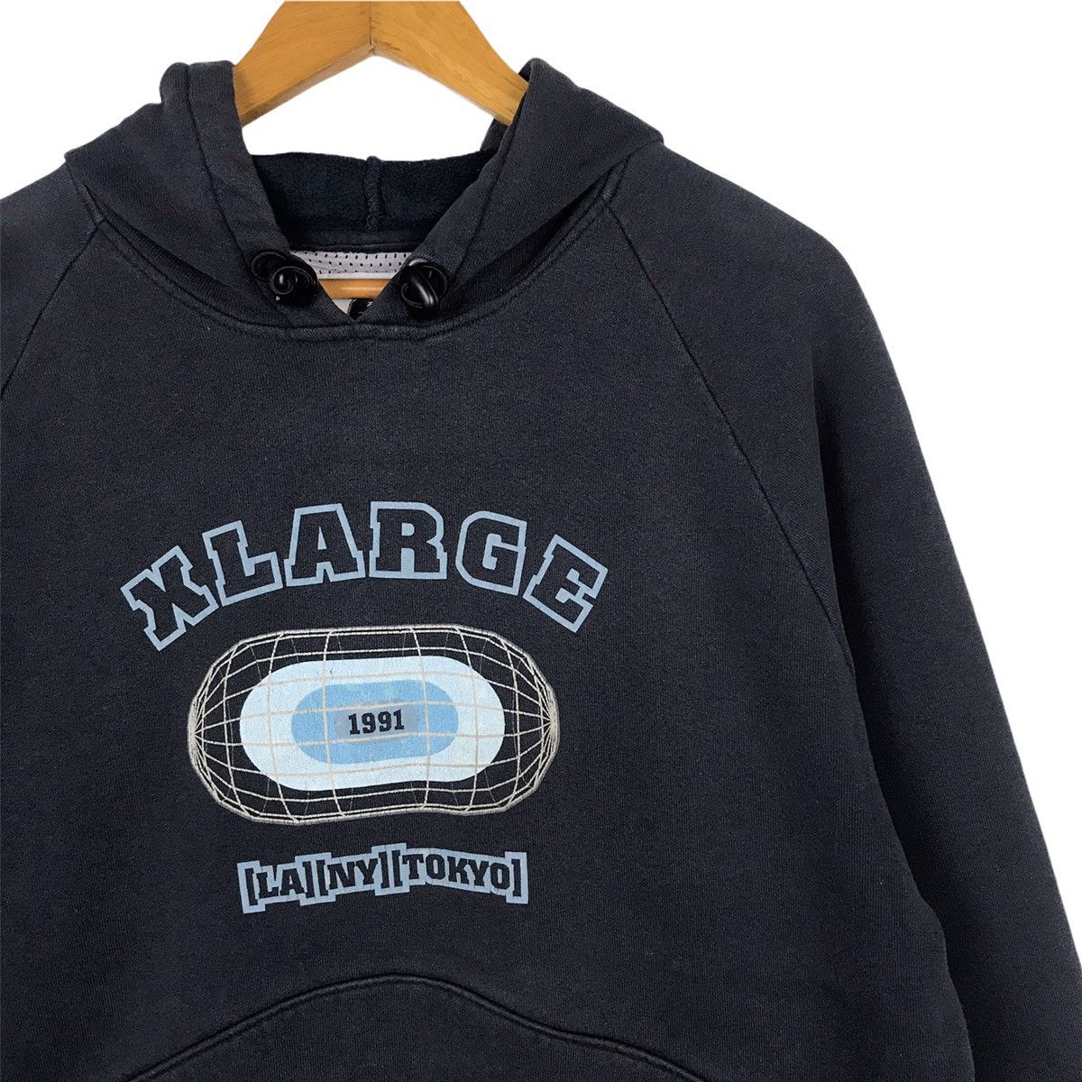 Japanese Brand × Xlarge XLARGE Los Angeles Brands Clothing Big Logo Hoodie Size US M / EU 48-50 / 2 - 3 Thumbnail