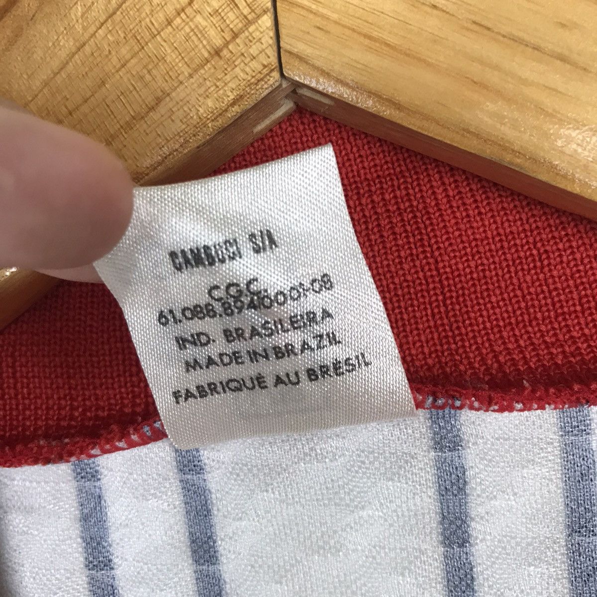 Penalty × Vintage Vintage 90s PENALTY Inspired Fluminense 95-96 Away Jersey Size US L / EU 52-54 / 3 - 6 Thumbnail