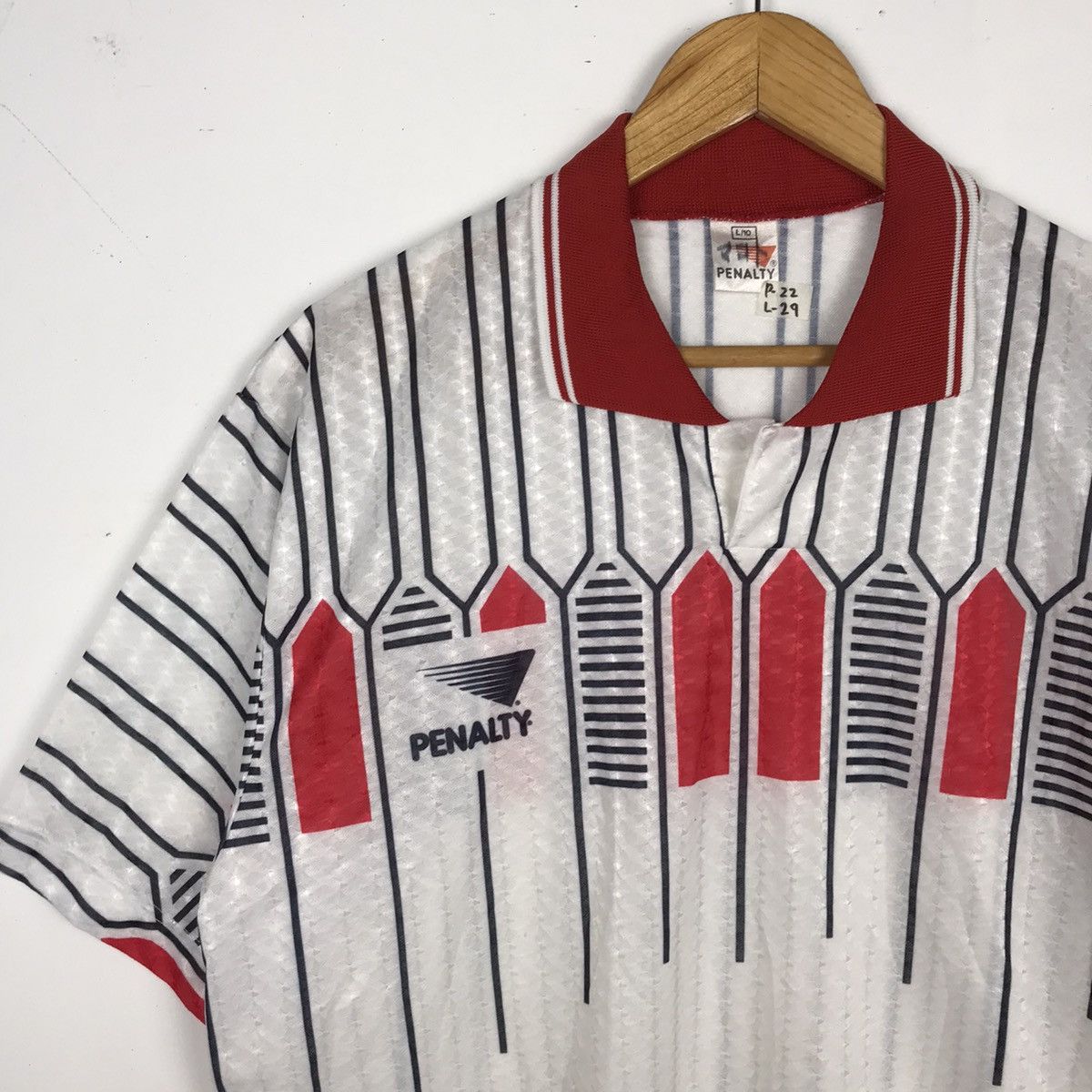 Penalty × Vintage Vintage 90s PENALTY Inspired Fluminense 95-96 Away Jersey Size US L / EU 52-54 / 3 - 3 Thumbnail