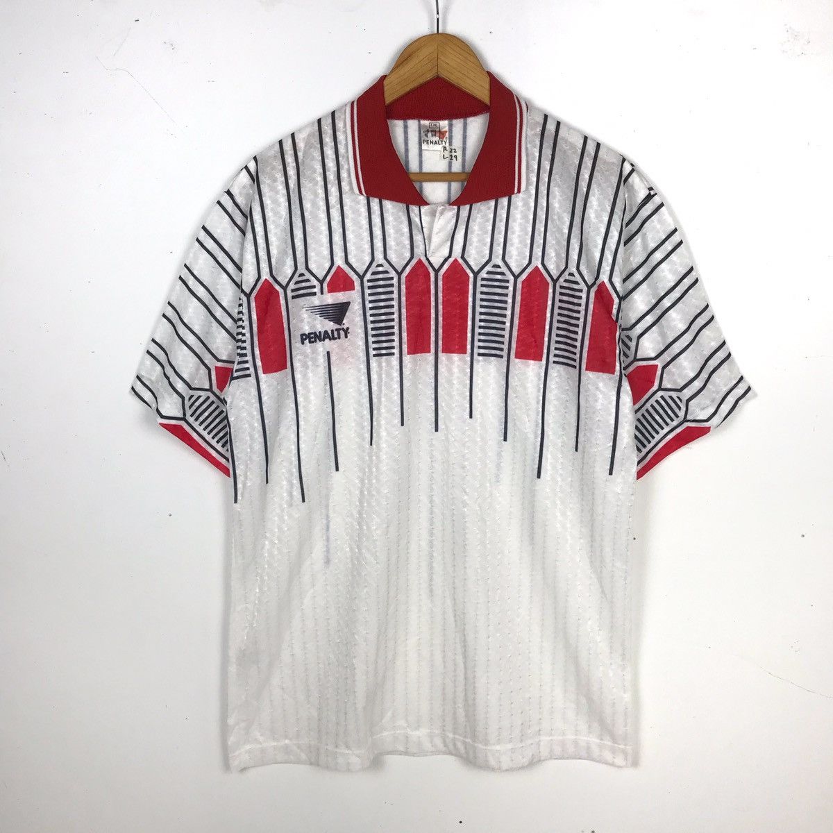 Penalty × Vintage Vintage 90s PENALTY Inspired Fluminense 95-96 Away Jersey Size US L / EU 52-54 / 3 - 1 Thumbnail