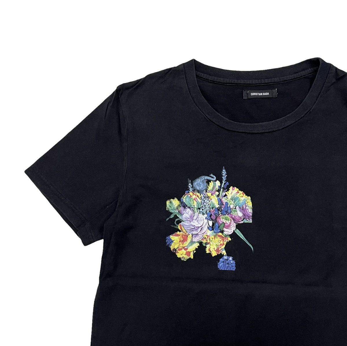 Christian Dada Christian Dada Floral T Shirt Size M / US 6-8 / IT 42-44 - 3 Thumbnail