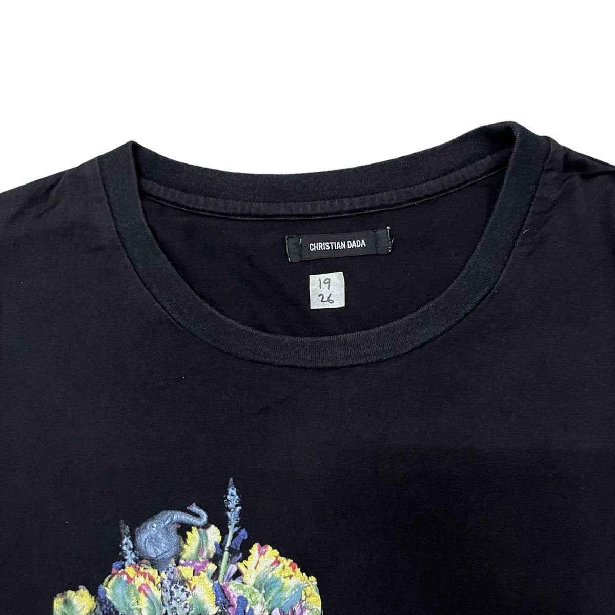 Christian Dada Christian Dada Floral T Shirt Size M / US 6-8 / IT 42-44 - 4 Thumbnail